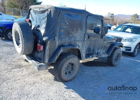 2004 Jeep Wrangler Sport z USA, uszkodzony, nr VIN 1J4FA49S44P751175